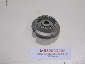 Burner-distributor plate.centr.for PC/CF600 new DO NOT ORDER !!