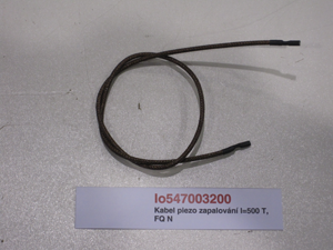 Piezo ignition cable l=500 FT, FQ, TP, F13T