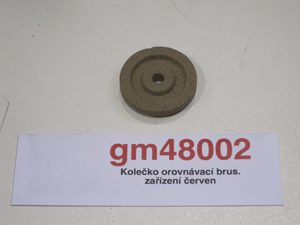 Dressing sanding wheel. device