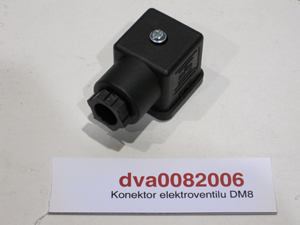 Do NOT order DM8 electrovalve connector !!!