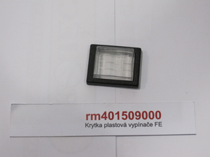 Plastic switch cover FE, BI, BIQ