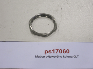 Outlet elbow nut G,T-NO LONGER TO ORDER!!!