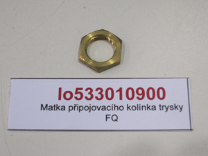 FQ nozzle connecting spigot female