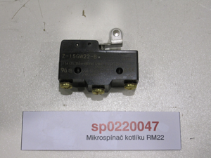 Boiler lift microswitch RM22 pos. S4