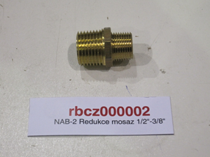 NAB-2 Brass Reducer 1/2"-3/8"