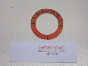 Sticker reg.button 100-180 FQ,FPE/700