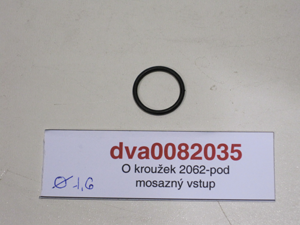 O ring 2062-pod brass inlet