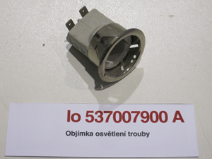 Oven lighting socket