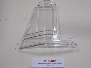 Plastic cutting table protection for GS195