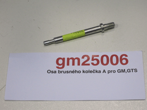 Grinding wheel axis A for GM,GTS