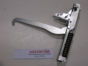 Glass door hinge CF600 st.pr., CF700 DO NOT ORDER!!