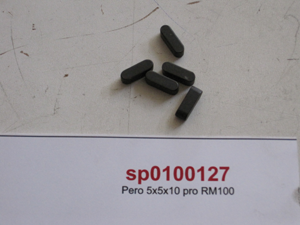 Plug-in shaft pin 5x5x15 RM-100 pos. 4