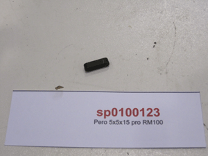 Plug-in shaft pin 5x5x18 RM-100 pos. 4