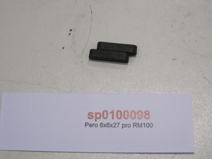 Plug-in shaft pin 6x6x28 RM-100 pos. 13