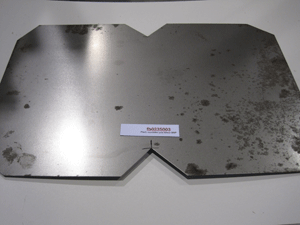 Distribution plate under the BMP body