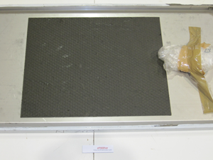 Shelves on the CR serving trolley