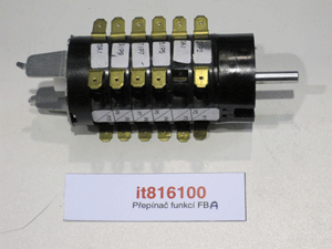 FBA convection oven function switch