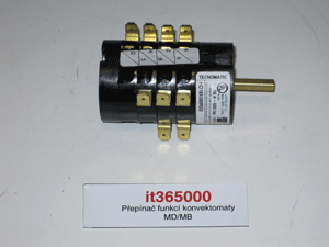 MD/MB convection oven function switch