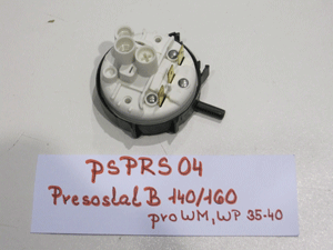 Pressure switch B 140/160 for WM,WP35-40 waste pump