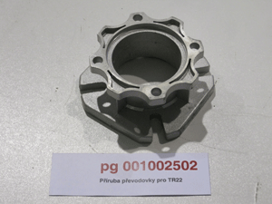Gearbox flange for TR22