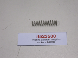Spring for securing the outer glass conv.MBMD