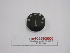 Control knob 50-300°C FT,FP,PM,PD