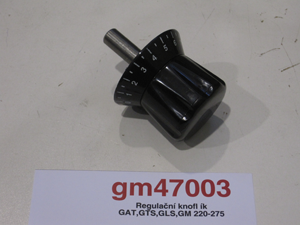 Control knob GAT,GTS,GLS,GM 220-275