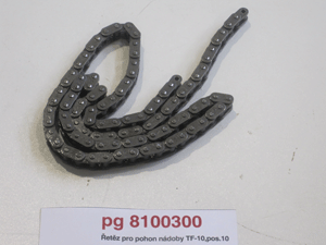 Chain for driving the container TF-10, pos.10