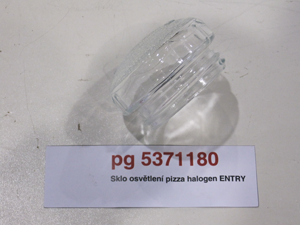 Glass lighting pizza halogen round ENTRY