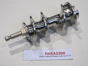 Auger including knife shaft for S12