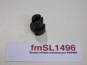 Plastic shaft coupling for PSP900 with worm