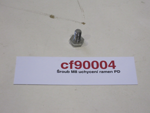 M8 screw for fixing the PD arms