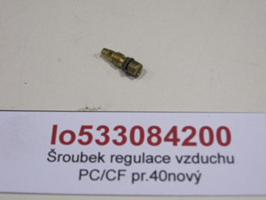 Air regulation screw PC/CF dia. 40 new