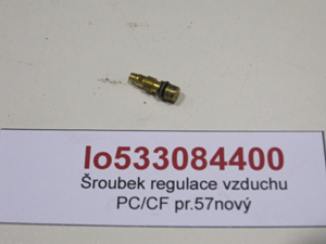 Air regulation screw PC/CF dia.57 new