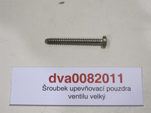 Valve housing mounting screw large