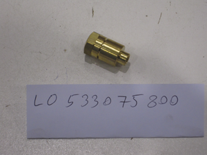 Wok 600 burner gas supply screw