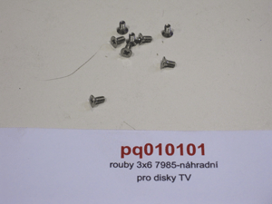 Screws 3x6 7985-replacement for TV discs