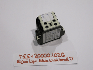 Contactor of the heating element of RF combi ovens