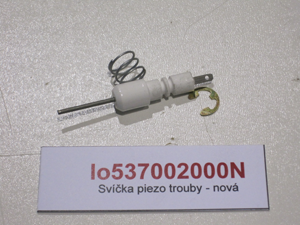 Piezo oven candle - new