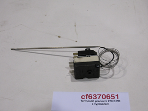 Working thermostat 270 C PD, CRE with switch