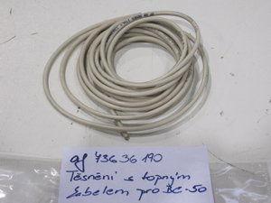 Seal with heating cable for BC-50