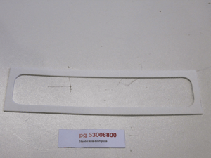 Pizza door glass seal