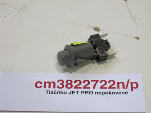 JET PRO button unplated