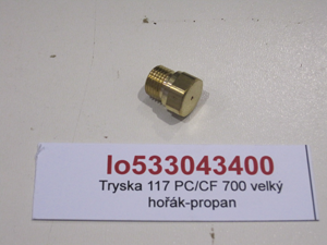 Nozzle 117 PC/CF 700 large burner-propane