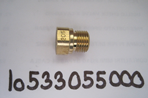 Nozzle 205 CF 700 7.5kW natural gas