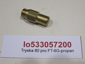 Nozzle 80 for FT-6G-propane