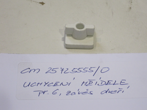 Fixing shaft pr. 6, door hinge