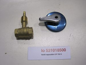 Filling valve CP 700 G (set)