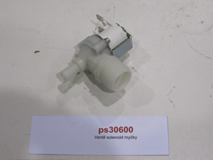 Dishwasher solenoid valve