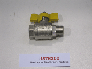 Boiler drain valve for MB6